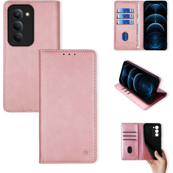 Sonique ���� ��������� Vintage Magnet Wallet Xiaomi Redmi 15 4G / Redmi 15 5G ��� �����