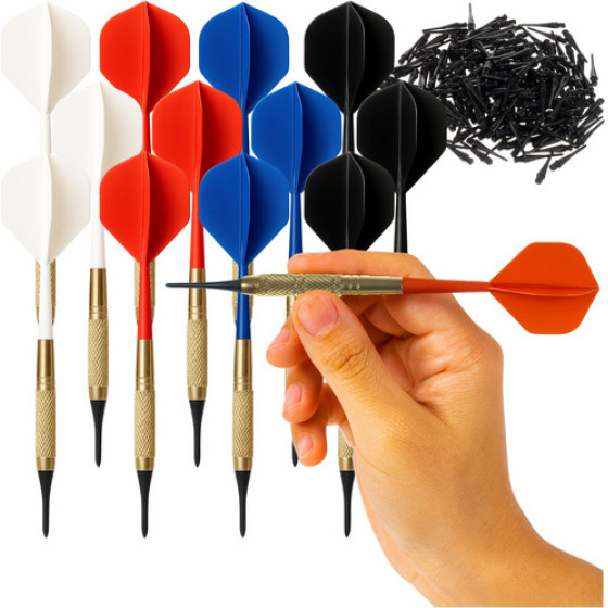 Trizand Darts set 12 pcs + tips 26100 - (18458-0)