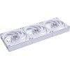 Lian Li Uni Rgb Fan Cl Wireless 120mm Reverse Blade White - (3pcs) - W/ Controller - Static Pressure - (G99.12RCL1W3W.00)