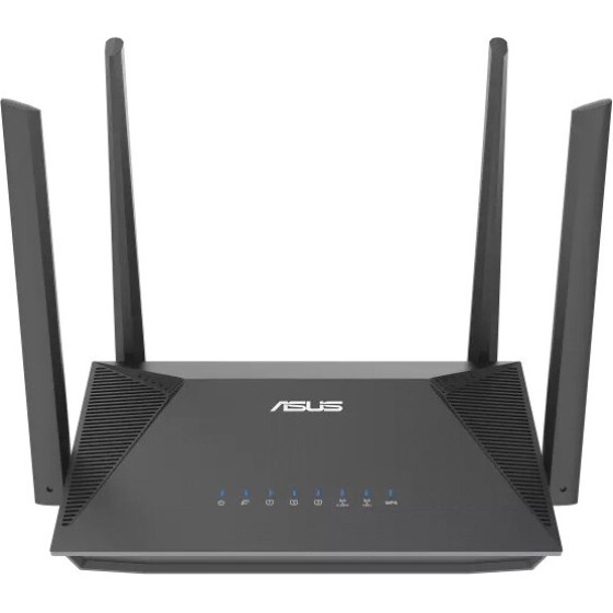 Asus AX1800 Aimesh Wireless Router Gigabit Ethernet Dual-Band (2.4 Ghz / 5 GHz) Black - (RT-AX52)