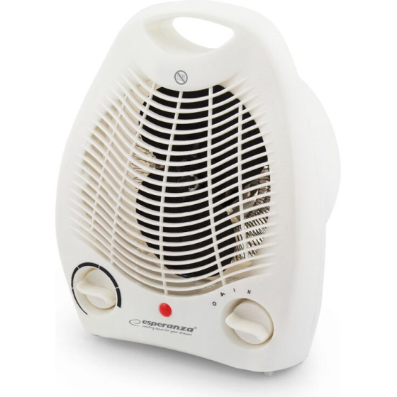 Esperanza Electric Space Heater Indoor White 1000/2000 W - (EHH011)
