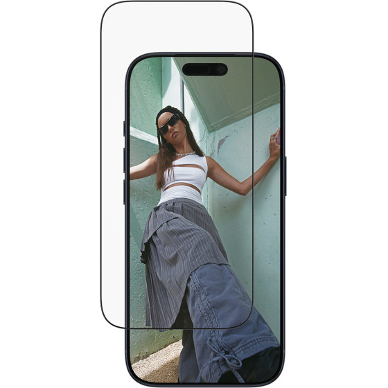 SAFE. By PanzerGlass(R) Screen Protector w. Black Frame Iphone 17 | Iphone 16 Pro | Ultra-Wide Fit w. Easyaligner - (PG-SA70102)