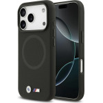 BMW M Fw Metal Logo Magsafe Case For Iphone 17 Pro Max Black - (BMHMP17X25PFWSMK)