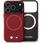 BMW M Fw Metal Logo Magsafe Case For Iphone 17 Pro Red - (BMHMP17L25PFWSMR)