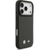 BMW M Kevlar Matt Magsafe Case For Iphone 17 Pro Black - (BMHMP17L24CFMMK)
