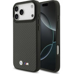 BMW M Kevlar Matt Magsafe Case For Iphone 17 Pro Max Black - (BMHMP17X24CFMMK)