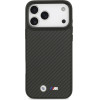 BMW M Kevlar Matt Magsafe Case For Iphone 17 Pro Max Black - (BMHMP17X24CFMMK)