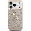 Guess 4G Big 4G Classic Logo Big Strap Metal Buttons Case For Iphone 17 Pro Pink - (GUHCP17LP4G4BCSP)
