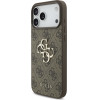 Guess 4G Strap 4G Classic Logo Case For Iphone 17 Pro Max Brown - (GUHCP17XP4GMGSW)