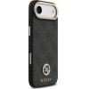 Guess 4G Strass Logo & Big Strap Metal Buttons Magsafe Case For Iphone Air Black - (GUHMP17MP4G4DCSK)