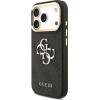Guess Case 4G Big 4G Classic Logo Big Strap Metal Buttons For Iphone 17 Pro Black - (GUHCP17LP4G4BCSK)