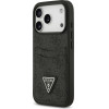 Guess Case 4G Double Card Triangle For Iphone 17 Pro Black - (GUHCP17LP4TPK)