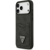 Guess Case 4G Double Card Triangle For Iphone 17 Pro Max Black - (GUHCP17XP4TPK)