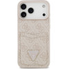 Guess Case 4G Double Card Triangle For Iphone 17 Pro Max Pink - (GUHCP17XP4TPP)