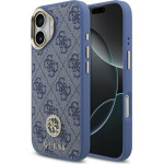 Guess Case 4G Strass Logo Magsafe For Iphone 17 Blue - (GUHMP17SP4GRMDEB)