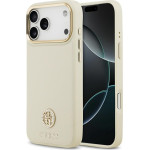 Guess Case Grained Strass Logo Magsafe For Iphone 17 Pro Max Beige - (GUHMP17XPGCRMDEE)