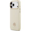 Guess Case Grained Strass Logo Magsafe For Iphone 17 Pro Max Beige - (GUHMP17XPGCRMDEE)
