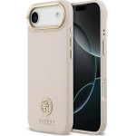 Guess Case Grained Strass Logo Magsafe For Iphone Air Pink - (GUHMP17MPGCRMDEP)