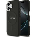 Guess Classic Logo Magsafe Case For Iphone 17 Black - (GUHMP17SPSAREGSK)