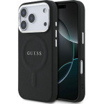 Guess Classic Logo Magsafe Case For Iphone 17 Pro Black - (GUHMP17LPSAREGSK)