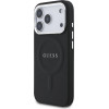 Guess Classic Logo Magsafe Case For Iphone 17 Pro Black - (GUHMP17LPSAREGSK)