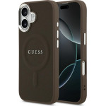 Guess Classic Logo Magsafe Case For Iphone 17 Brown - (GUHMP17SPSAREGSW)
