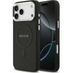 Guess Classic Logo Magsafe Case For Iphone 17 Pro Max Black - (GUHMP17XPSAREGSK)