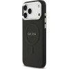 Guess Classic Logo Magsafe Case For Iphone 17 Pro Max Black - (GUHMP17XPSAREGSK)