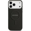 Guess Classic Logo Magsafe Case For Iphone 17 Pro Max Black - (GUHMP17XPSAREGSK)