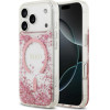 Guess Etui Resin Bottom Glitter Magsafe Do Iphone 17 Pro Rozowy - (GUHMP17LRGRGEP)