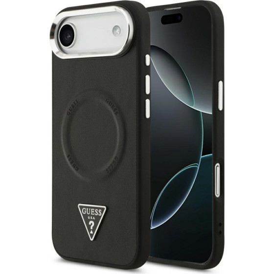 Guess Etui Triangle Logo Magsafe Do Iphone Air Czarny - (GUHMP17MPSDTSCMK)