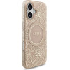 Guess Iml Flowers Electro Pearl Strap Magsafe Case For Iphone 17 Pink - (GUHMP17SHCPOFPP)