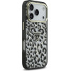 Guess Leopard Glitter Magsafe Case For Iphone 17 Pro Max Black - (GUHMP17XHLEGTGLK)