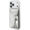 Guess Liq. Glitter Charms Case For Iphone 17 Pro Max Silver - (GUHCP17XGLHFLSI)