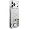 Guess Liq. Glitter Charms Case For Iphone 17 Pro Max Silver - (GUHCP17XGLHFLSI)