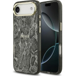 Guess Python Pattern Magsafe Case For Iphone Air Black - (GUHMP17MHIMPYGK)