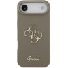 Guess Silicone Big 4G Script Case For Iphone 17 Air Brown - (GUHCP17MSC4GSMW)