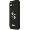 Guess Silicone Big 4G Script Case For Iphone 17 Black - (GUHCP17SSC4GSMK)