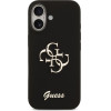 Guess Silicone Big 4G Script Case For Iphone 17 Black - (GUHCP17SSC4GSMK)