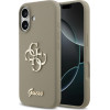 Guess Silicone Big 4G Script Case For Iphone 17 Brown - (GUHCP17SSC4GSMW)