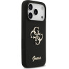 Guess Silicone Big 4G Script Case For Iphone 17 Pro Black - (GUHCP17LSC4GSMK)