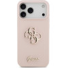Guess Silicone Big 4G Script Case For Iphone 17 Pro Max Pink - (GUHCP17XSC4GSMP)
