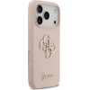 Guess Silicone Big 4G Script Case For Iphone 17 Pro Pink - (GUHCP17LSC4GSMP)