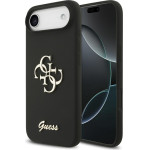 Guess Silicone Big 4G Script Case For Iphone Air Black - (GUHCP17MSC4GSMK)