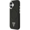 Guess Triangle Logo Magsafe Case For Iphone 17 Black - (GUHMP17SPSDTSCMK)