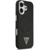 Guess Triangle Logo Magsafe Case For Iphone 17 Black - (GUHMP17SPSDTSCMK)
