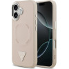 Guess Triangle Logo Magsafe Case For Iphone 17 Pink - (GUHMP17SPSDTSCMP)