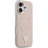 Guess Triangle Logo Magsafe Case For Iphone 17 Pink - (GUHMP17SPSDTSCMP)