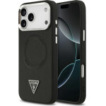 Guess Triangle Logo Magsafe Case For Iphone 17 Pro Black - (GUHMP17LPSDTSCMK)