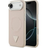 Guess Triangle Logo Magsafe Case For Iphone Air Pink - (GUHMP17MPSDTSCMP)